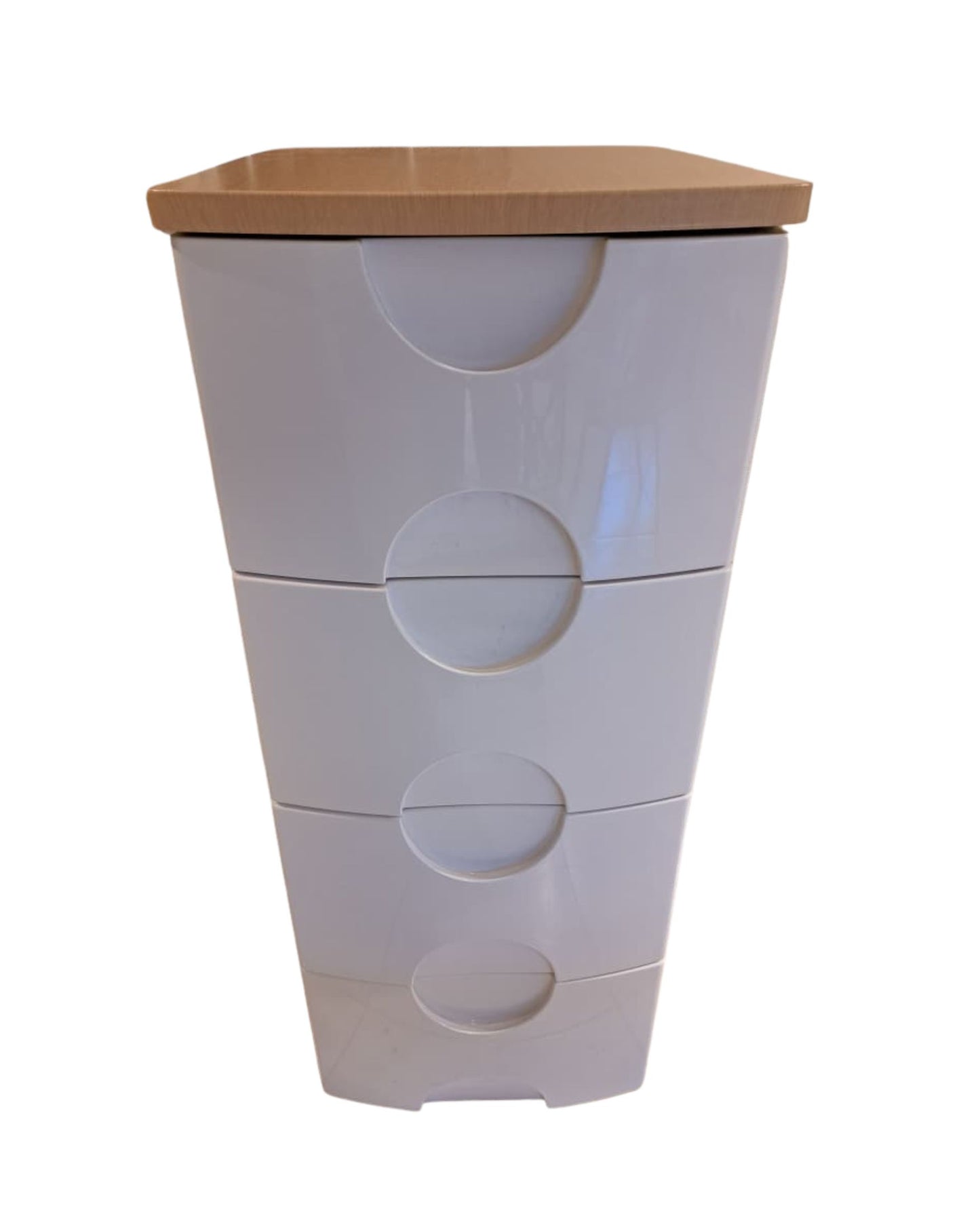 CAJONERA DE PLASTICO BLANCA