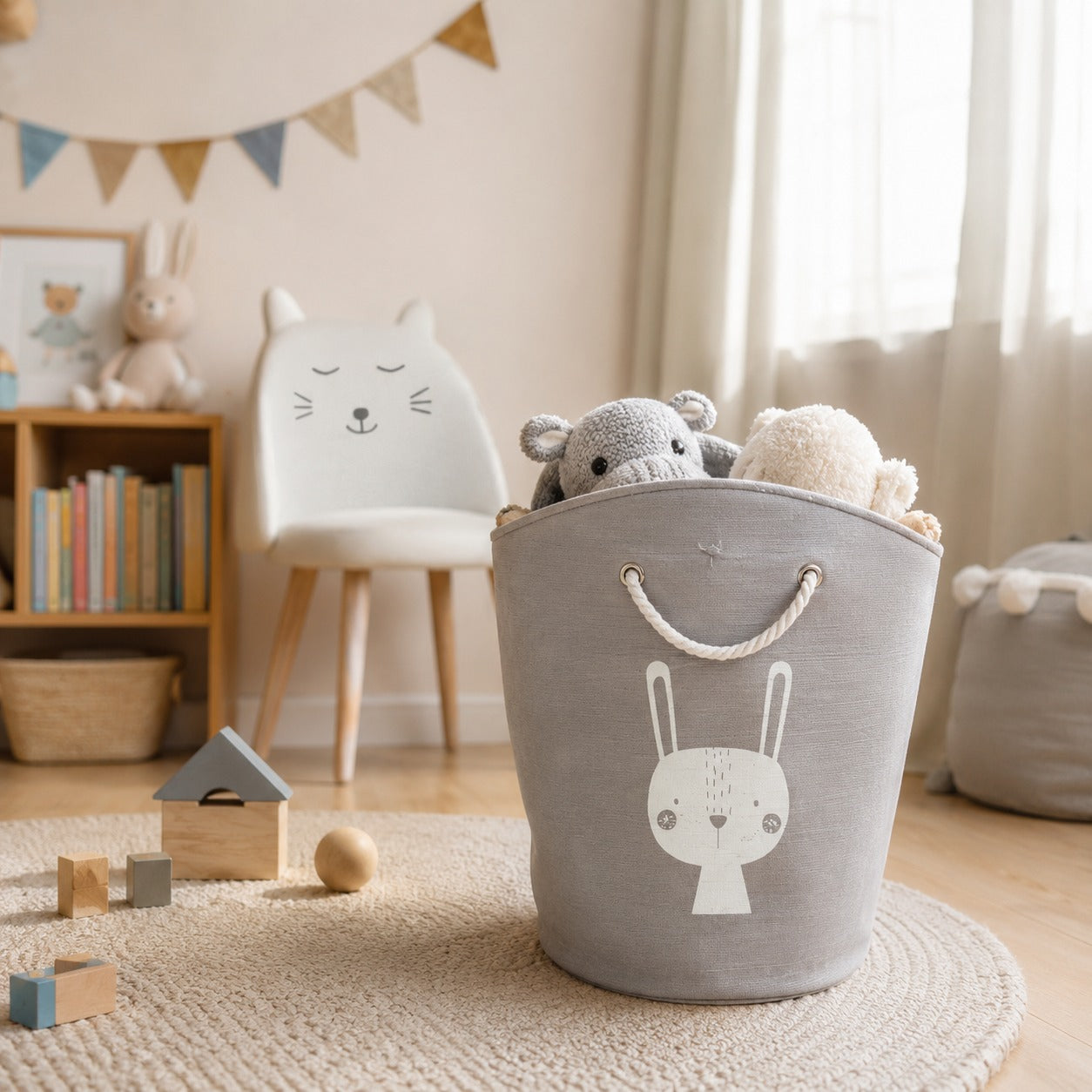 Cesto organizador infantil 40x29x29 cm