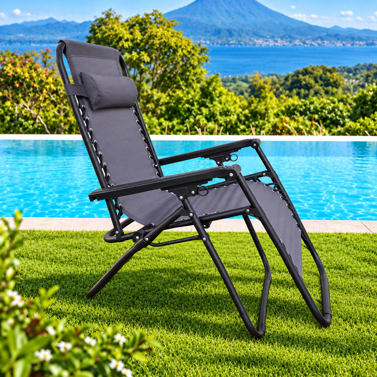 Silla Reposera Plegable