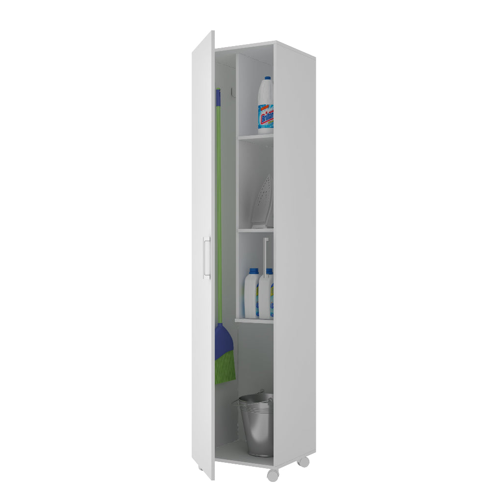 Armario multiuso 1 puerta - 44x39x188 cm