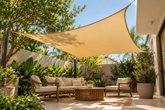 Toldo sombra cuadrada