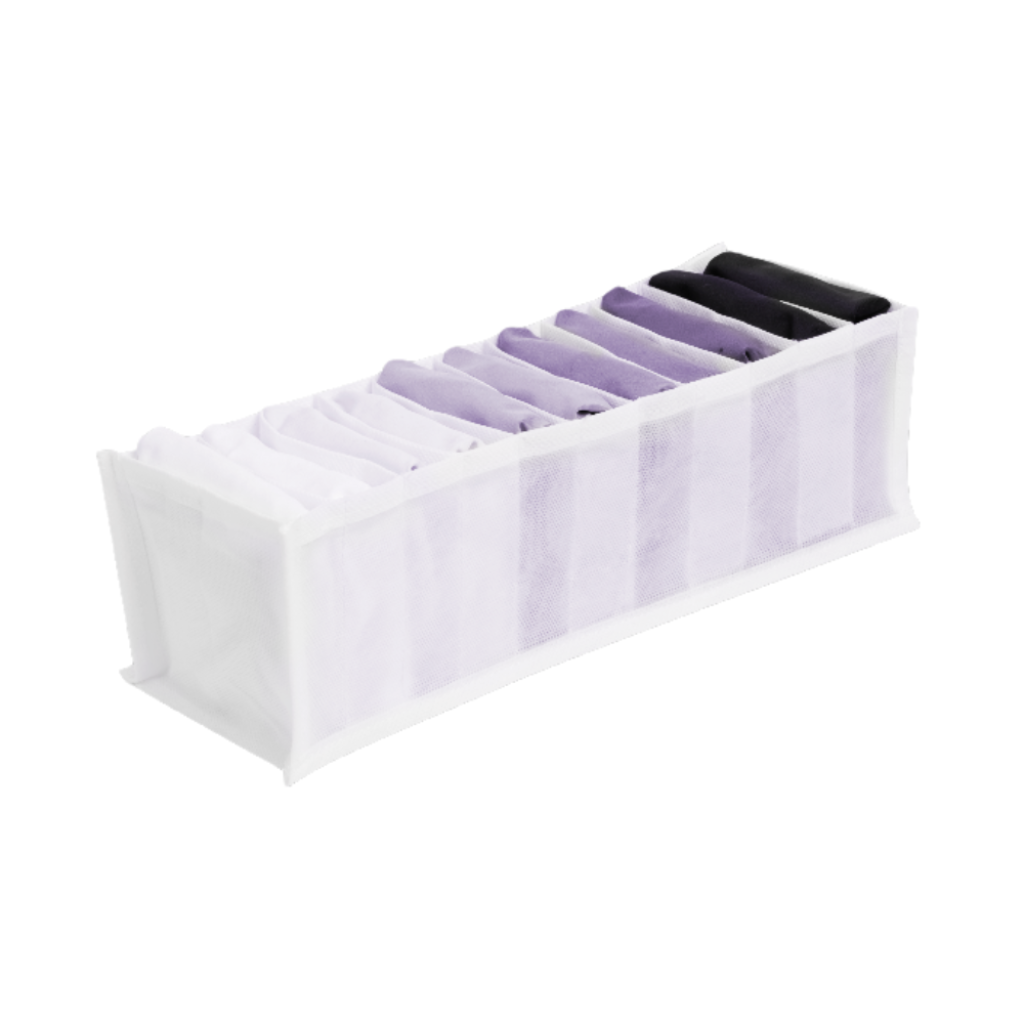 Bolsa organizadora blanca - 34x10x10 cm