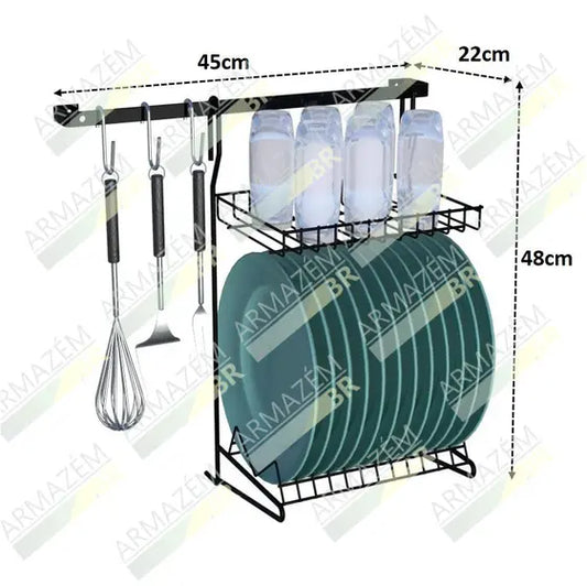 Barral para cocina 01 - B y N - 45x22x48 cm