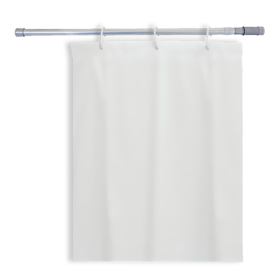 Cortina p/ baño - 138x180 cm