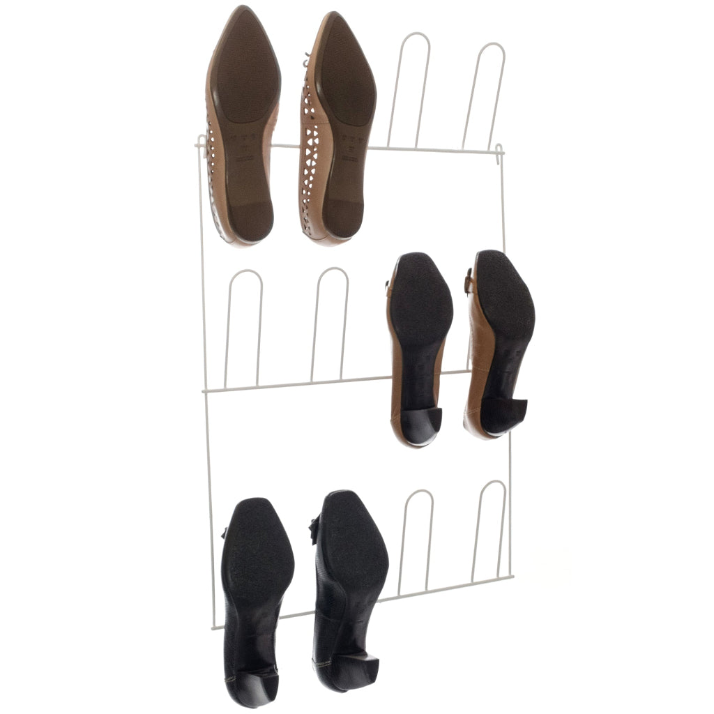 Zapatero de pared 6 pares - 41x3x66 cm