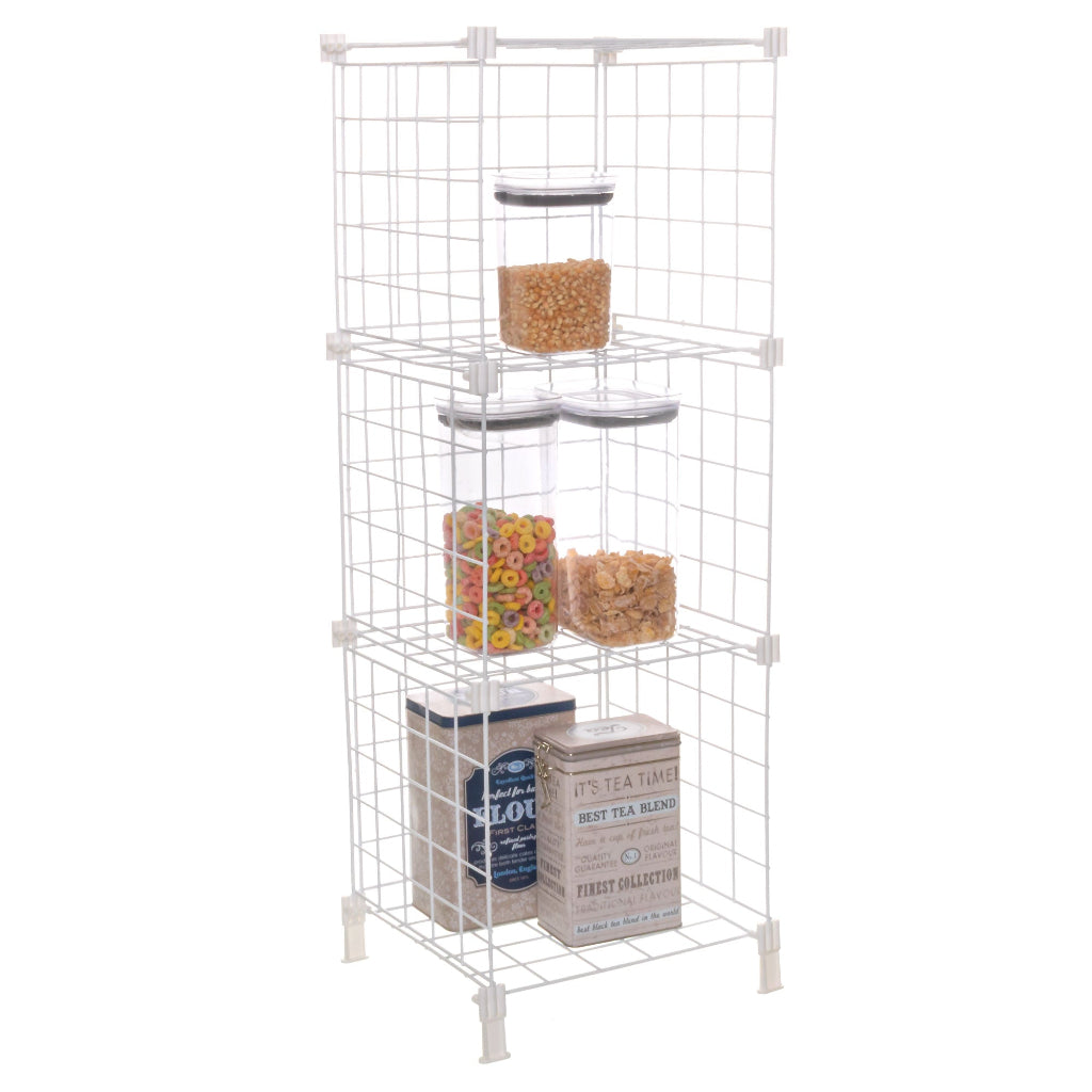 Organizador 3 cubos - Rejilla