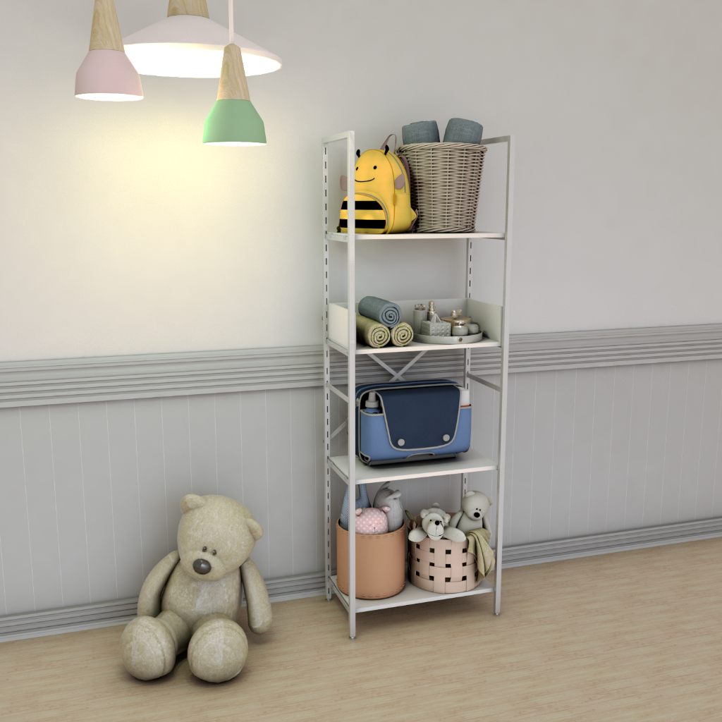 Estante modular delin 03 - 200x61x33 cm