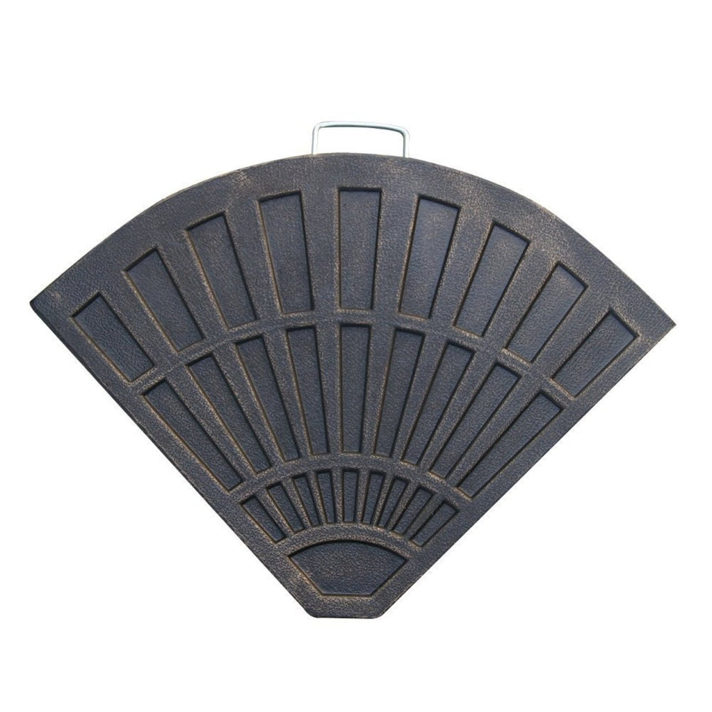 Base triangular de concreto 15 kg
